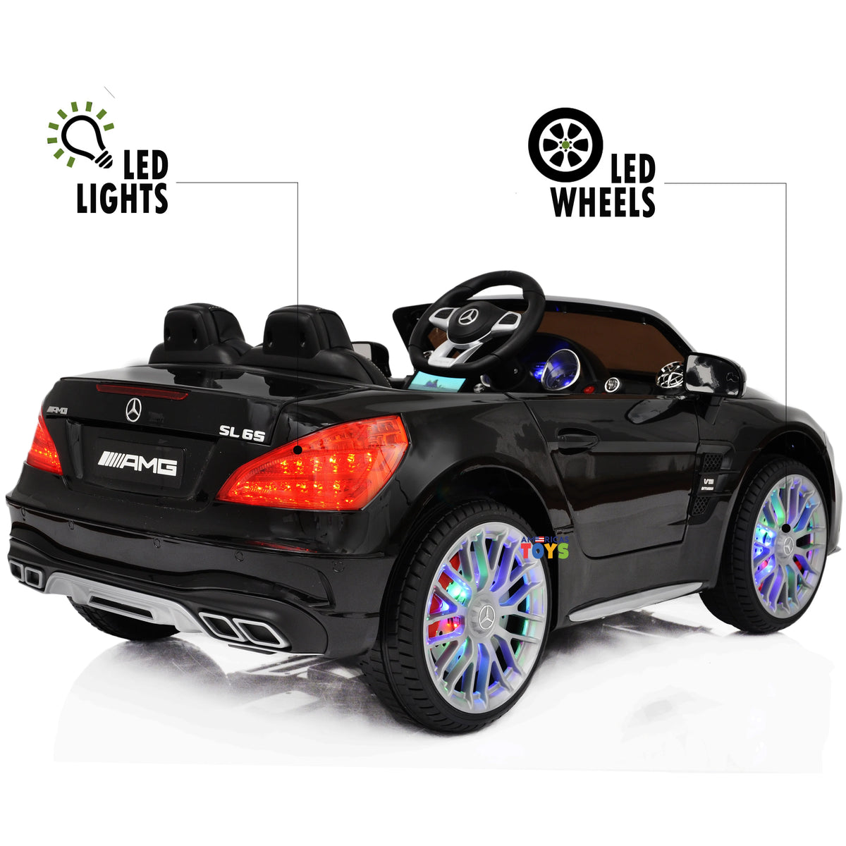 12V Powered Ride on Car with Remote Control V391