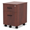 Mobile B/F Pedestal, Med. Cherry O28668