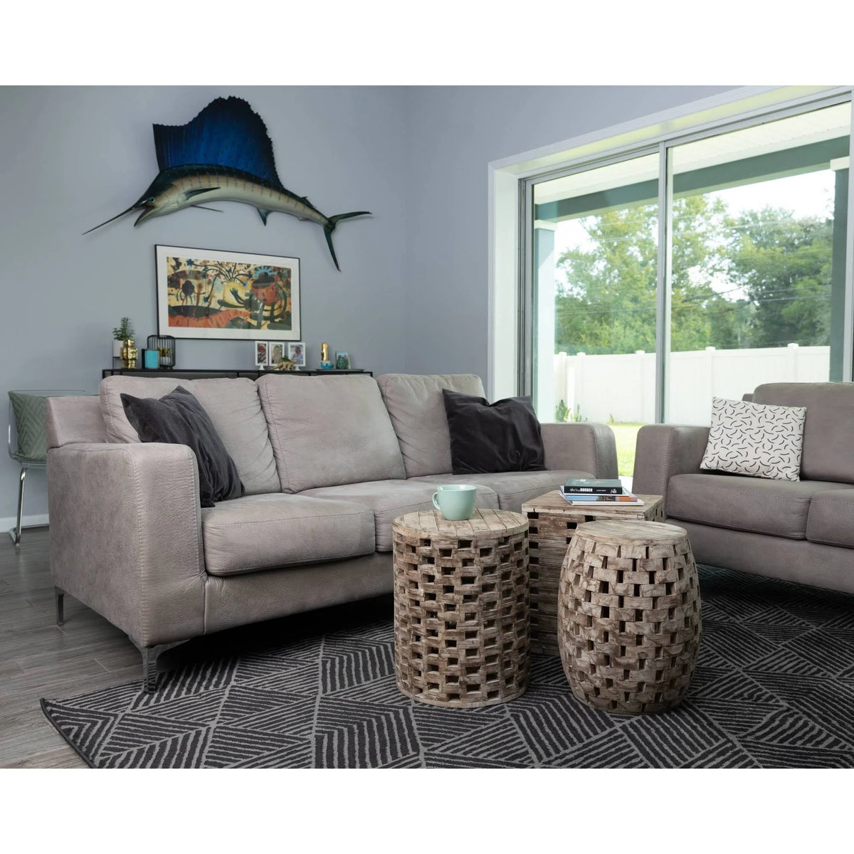 Round Garden Stool C3778