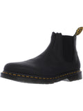 Black Leather Chelsea Boots A375