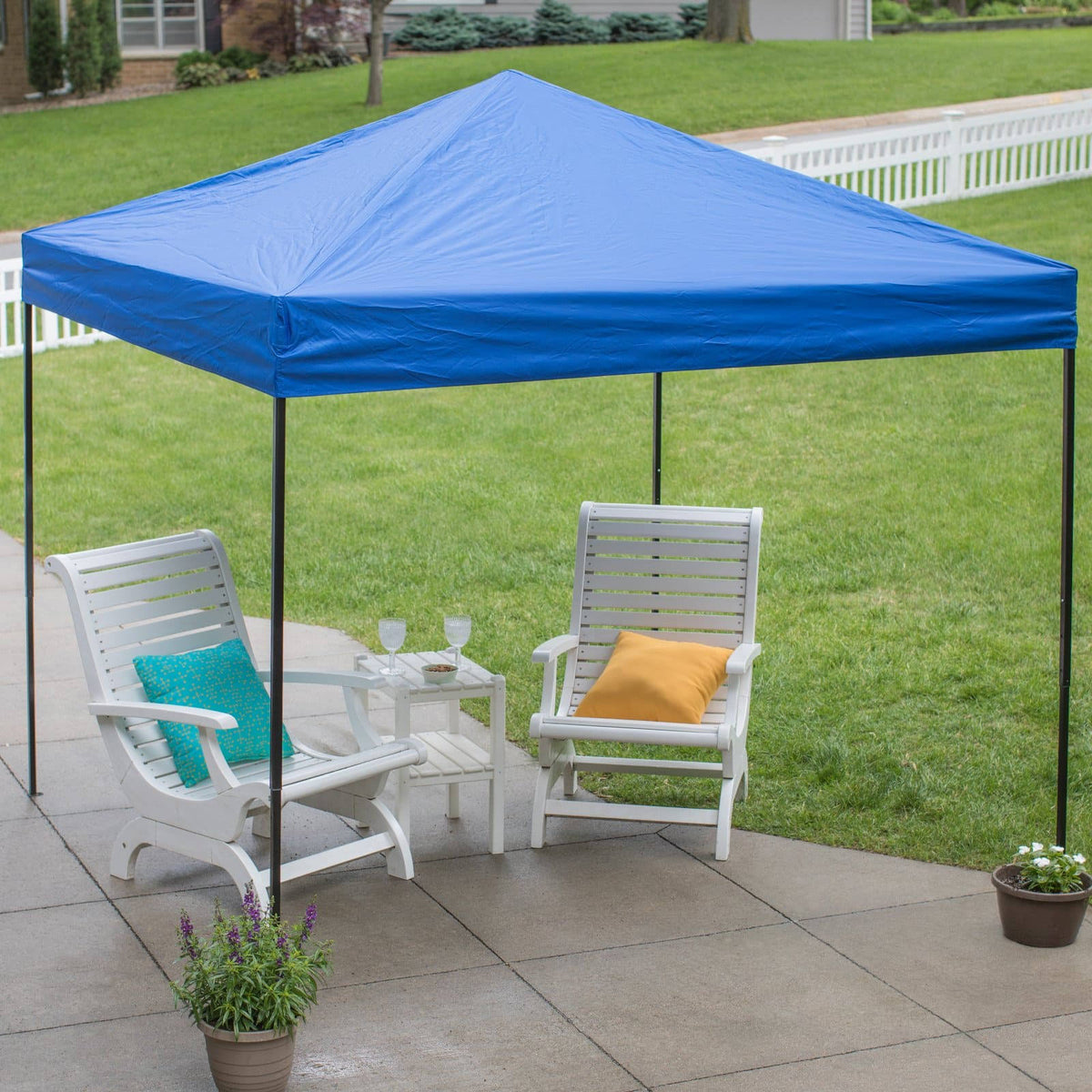 8 x 8 ft. Pop Up Canopy Blue B832
