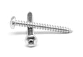 10-12 x 1 1/4 Sheet Metal Screw Square Drive Pan Head Type A Stainless Steel 18-8 D136872