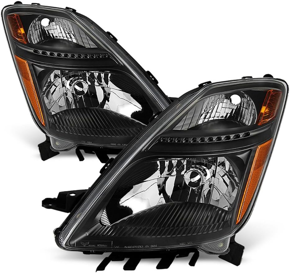 Black Halogen Headlights for 2006-2009 Toyota Prius D80866