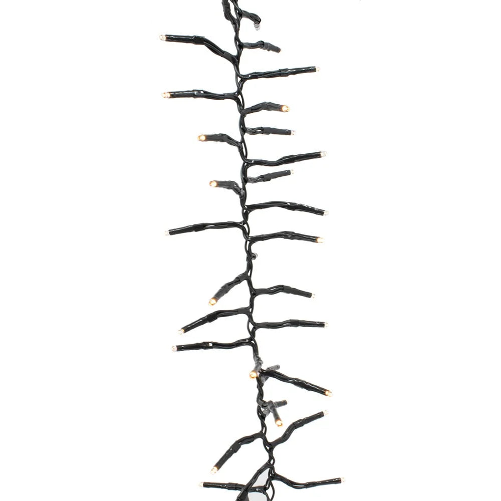 3000-Light 98-Foot Cluster Garland with Warm White LED Lights P570