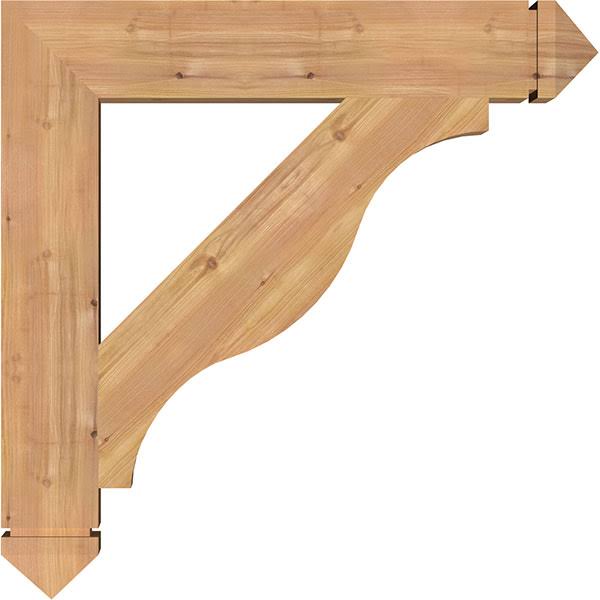 Western Red Cedar Smooth Bracket M59224