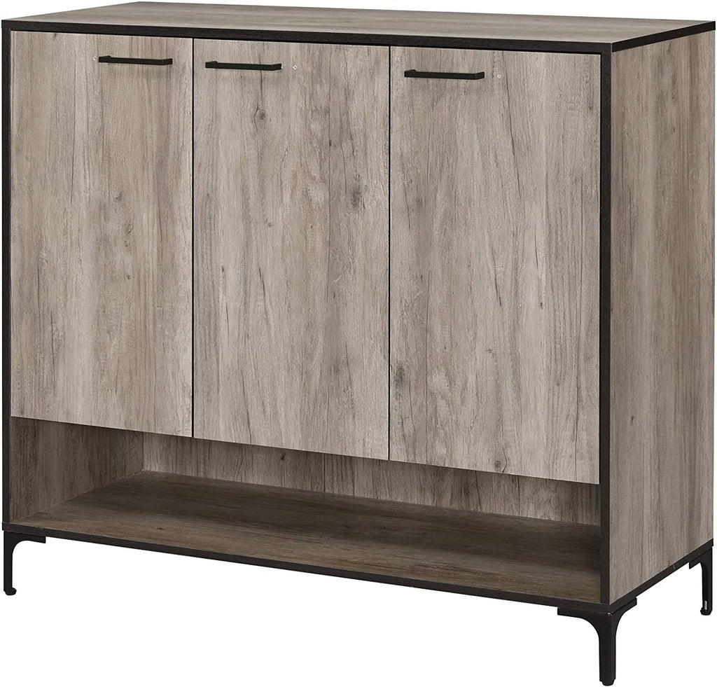 Rustic Gray Oak Cabinet X236316