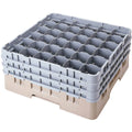 36 Compartments Beige Glass Rack M402