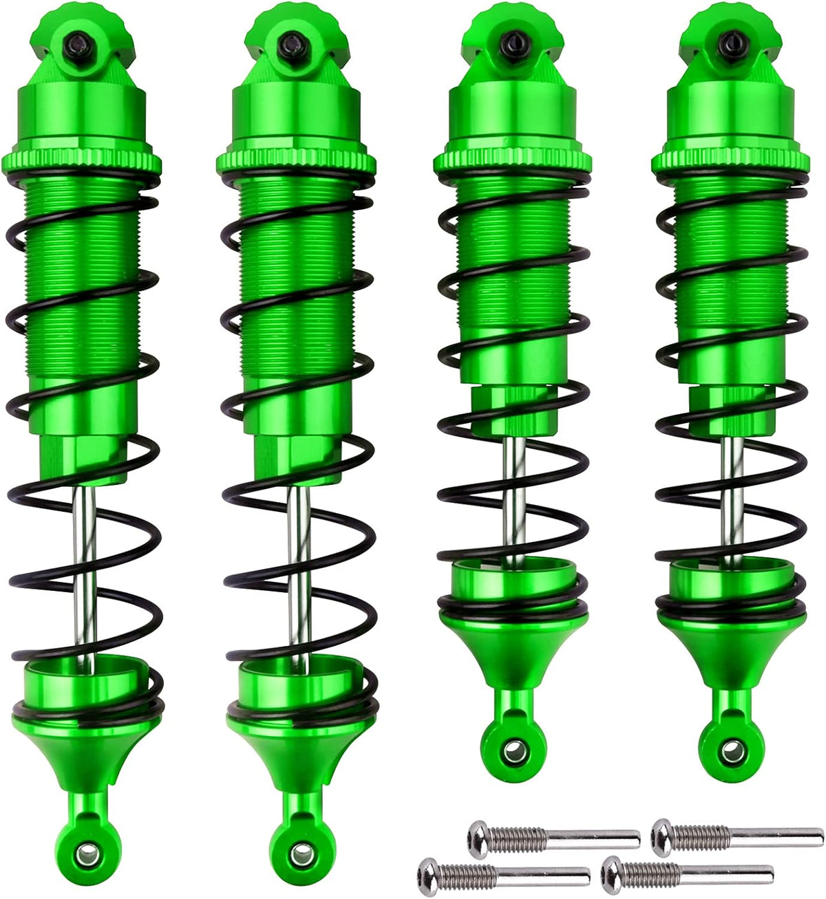 Green Aluminum Shocks Absorbers Set of 4 A60896