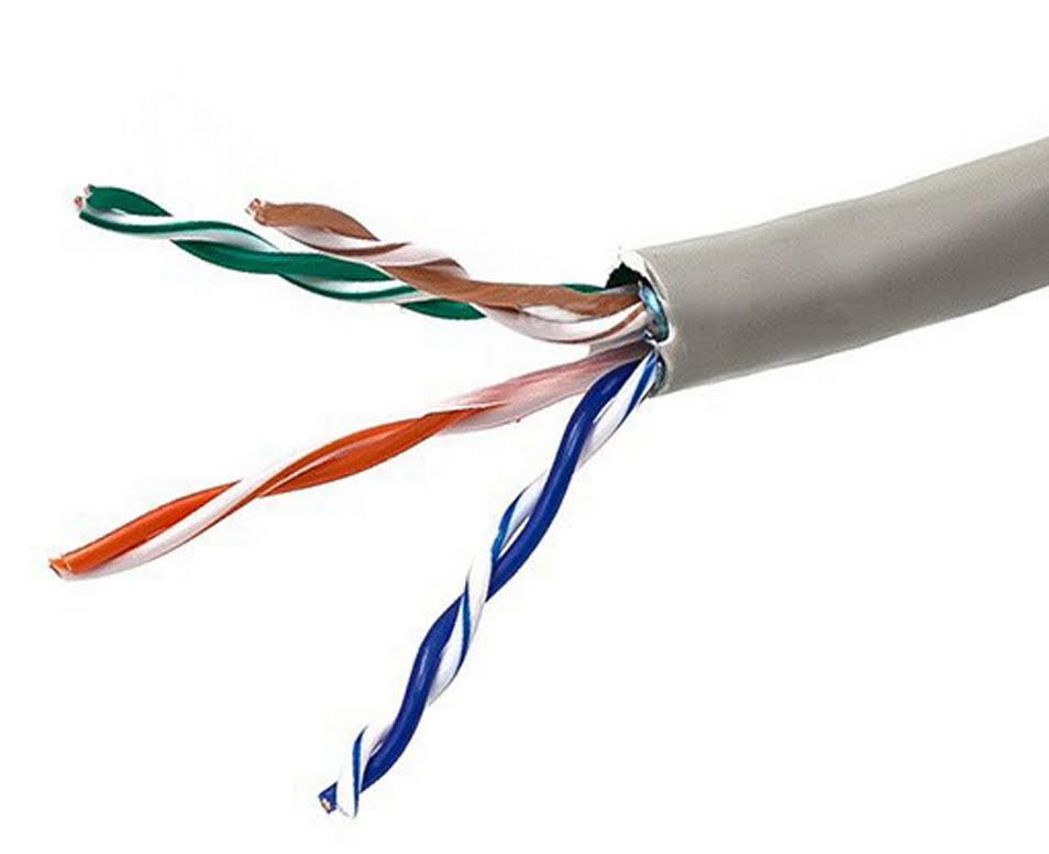 1000 ft. 24AWG Cat5e STP Solid Bare Copper Ethernet Cable K231