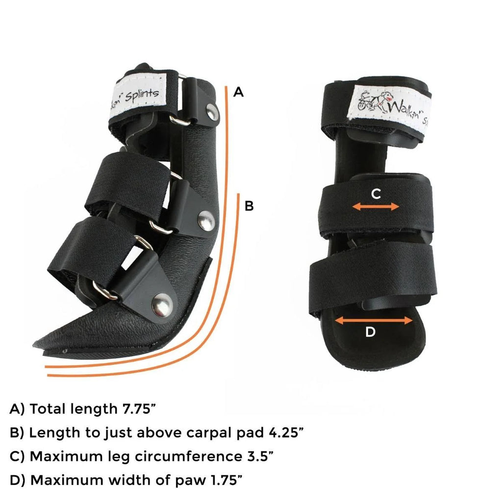 Dog Front Leg Splint with Foam Inserts L539