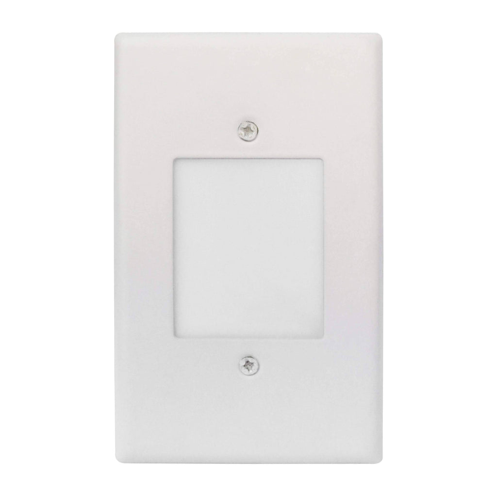 5 Pack Black Angled Louver Step Light with Vertical/Horizontal Plate - 2700K Z212