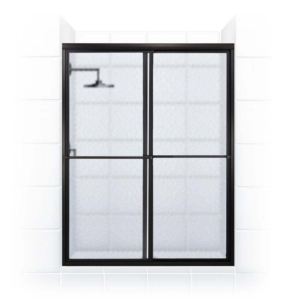 Framed Sliding Shower Door Oil Rubbed Bronze K6963