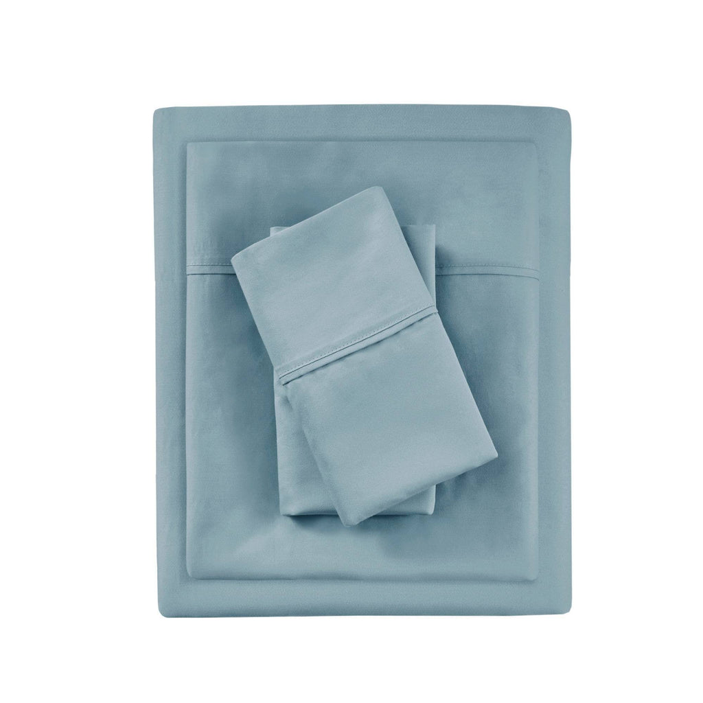 1000 Thread Count 4 Piece Sheet Set Cal King Blue K446