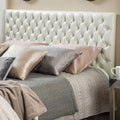 Ivory Tufted Headboard K40286