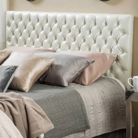Ivory Tufted Headboard K40286