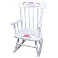 White Princess Castle Kids Rocking Chair M5230