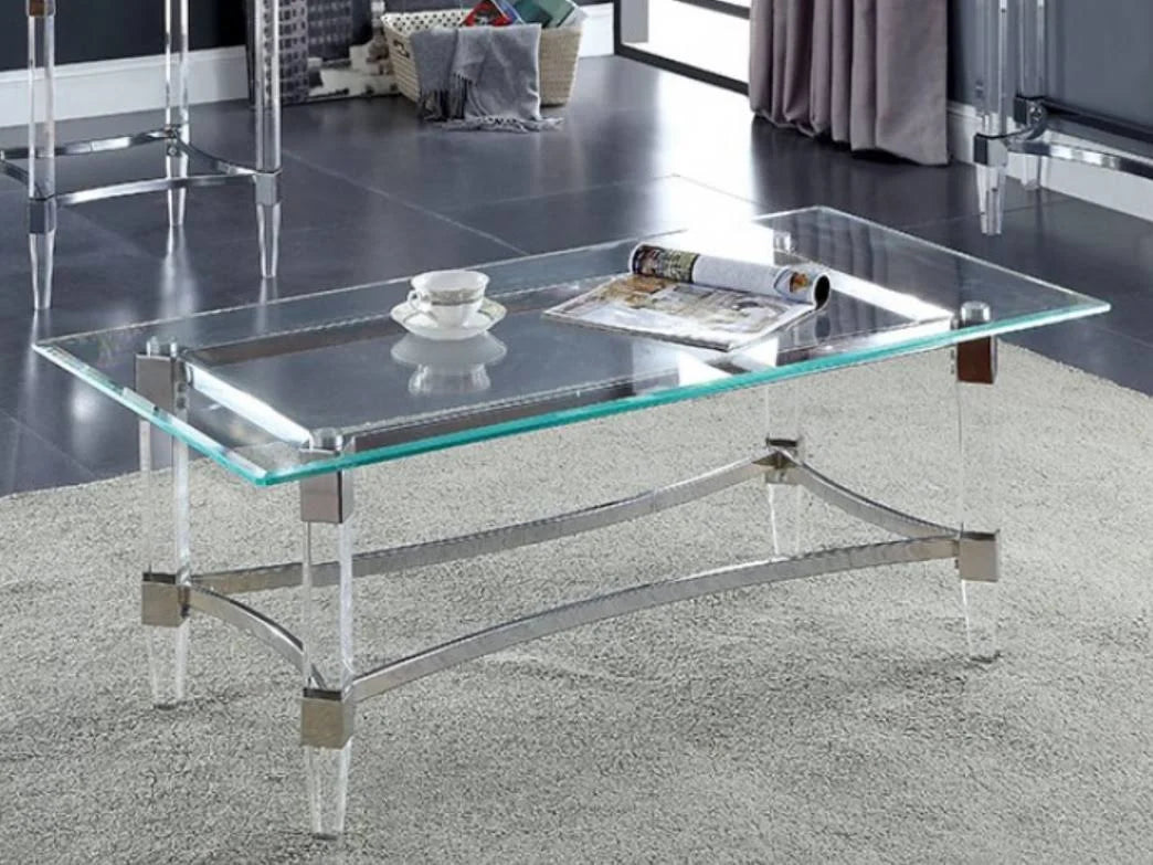 Chrome Coffee Table P131