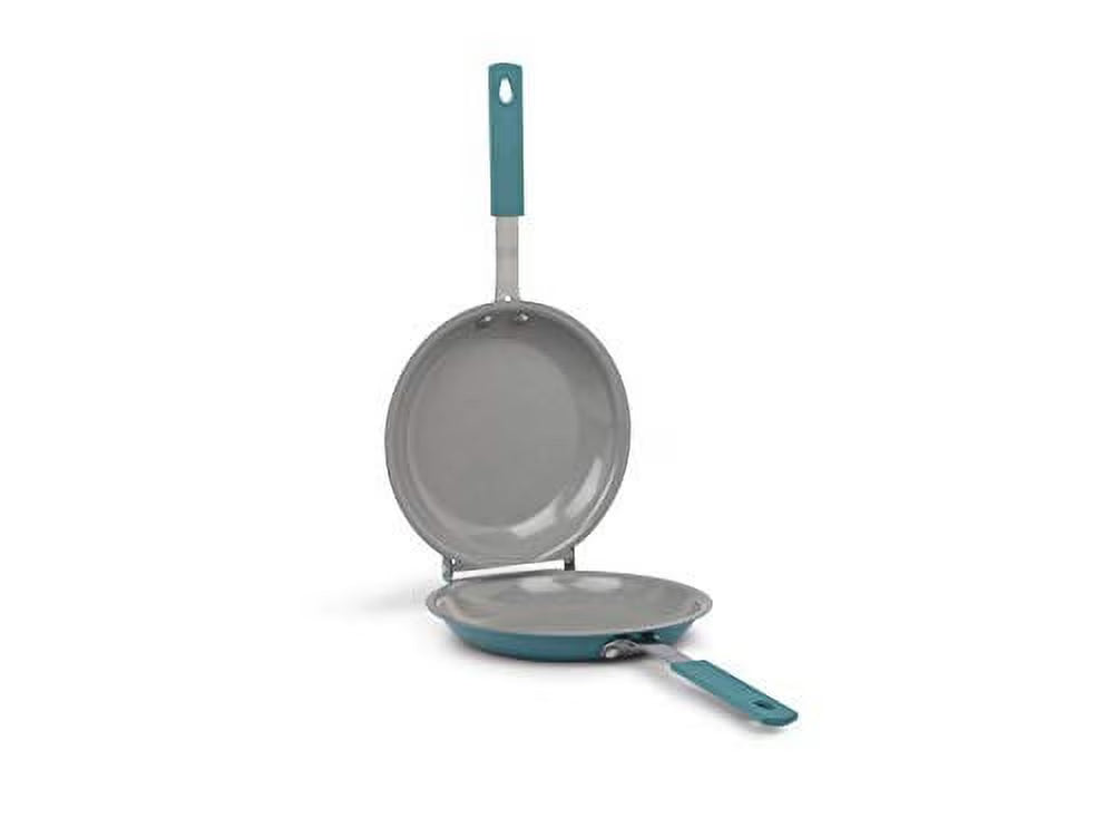 Ocean Blue Nonstick Double Omelet Pancake Pan S3057