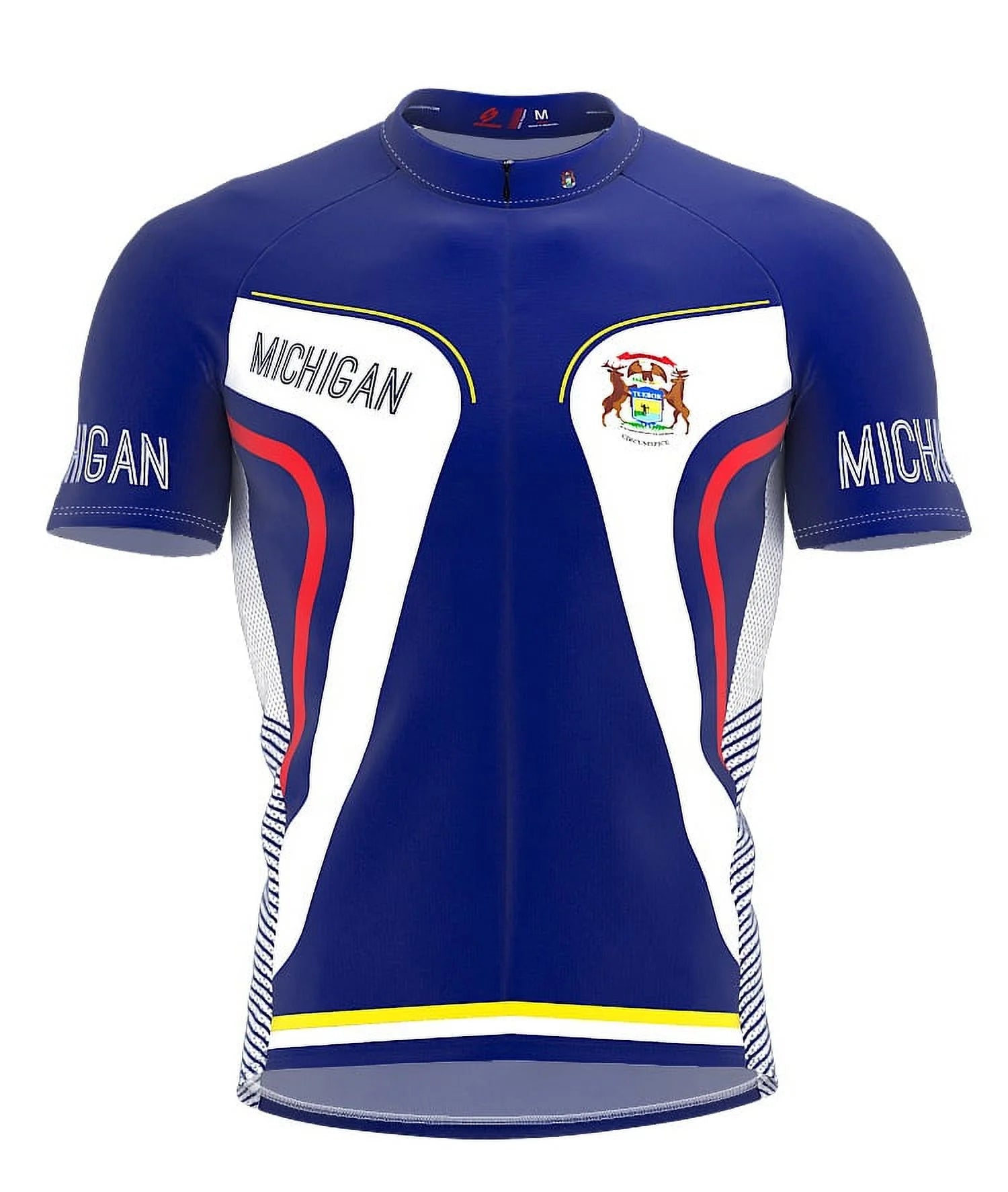 Michigan Bike Short Sleeve Cycling Jersey for Men - Size XS B58009