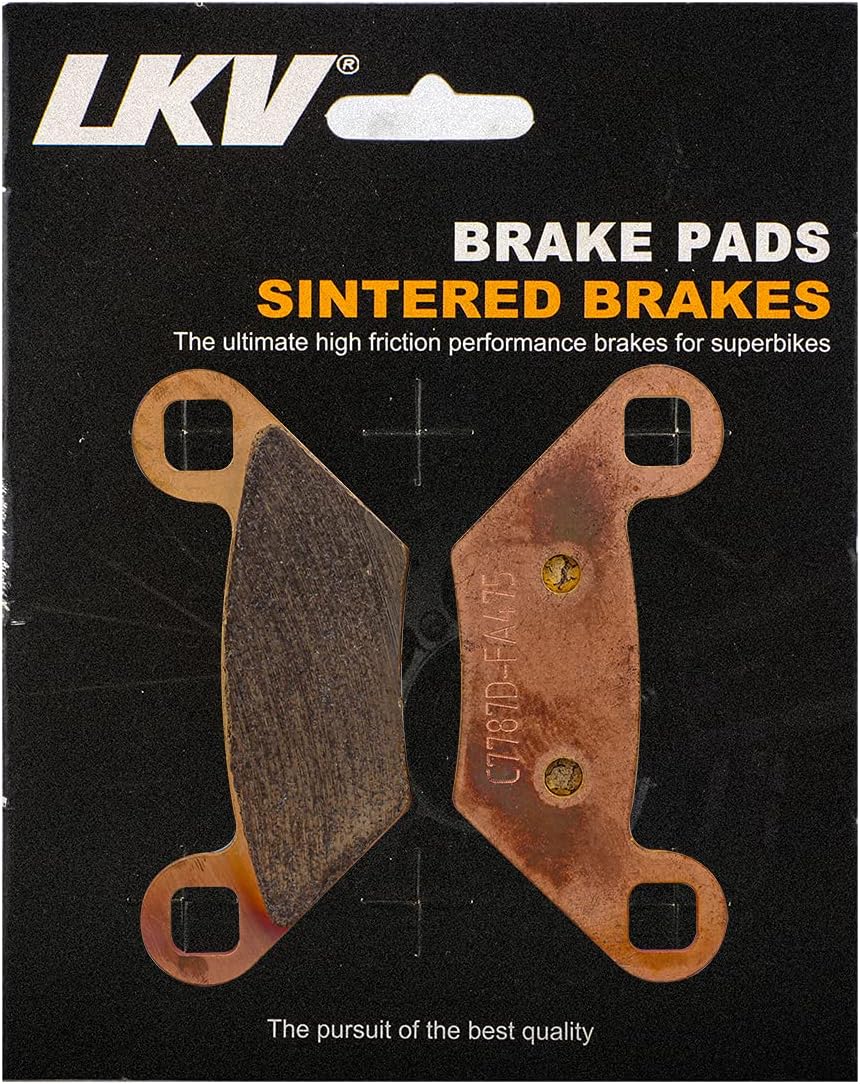 Sintered Brake Pads Replacement 3 Sets Front and Rear Pack of 2 K479