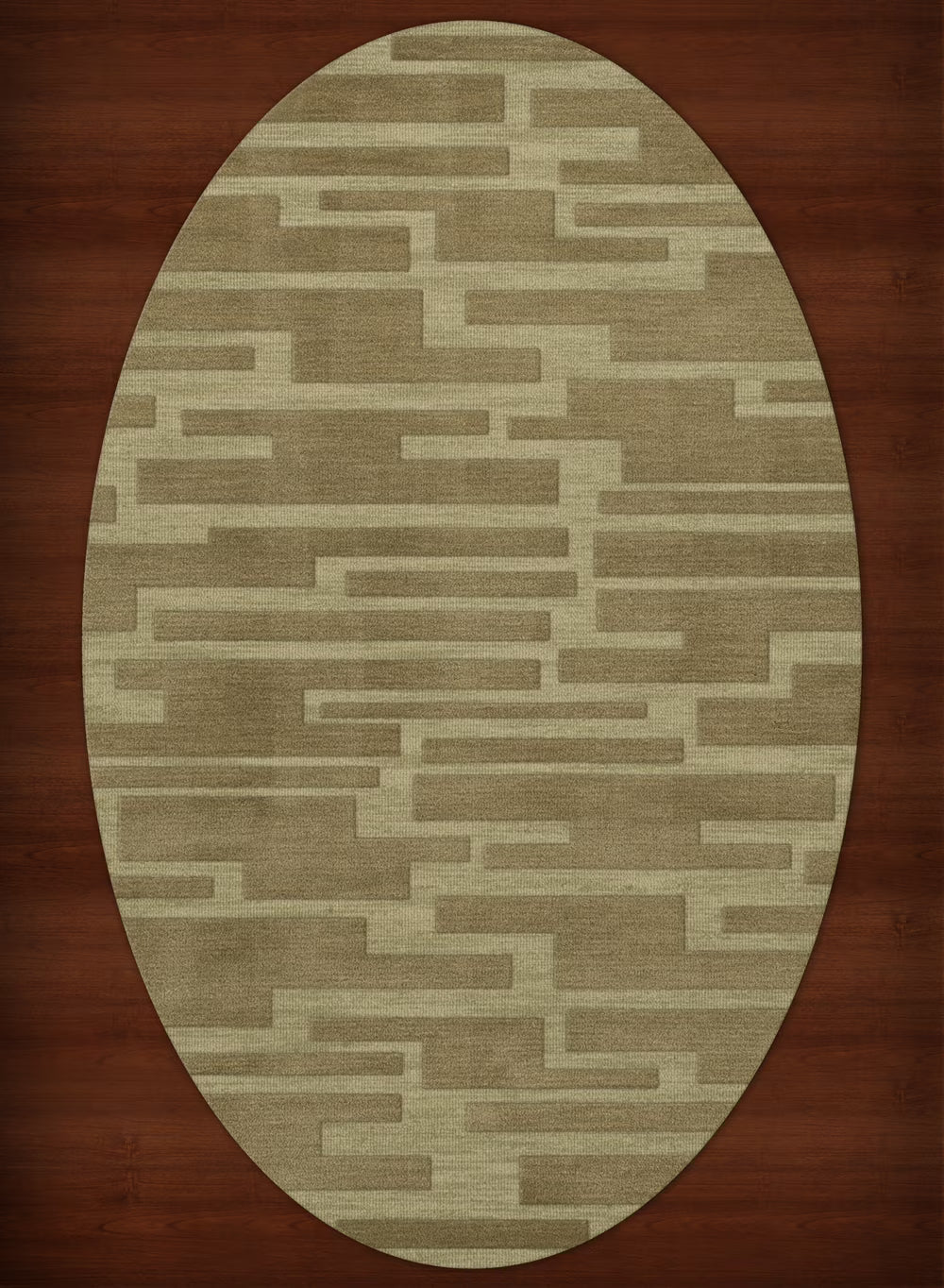 Oval 4' x 6' Area Rug N90262