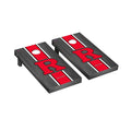 Onyx Stained Stripe Regulation Cornhole Board Set A383