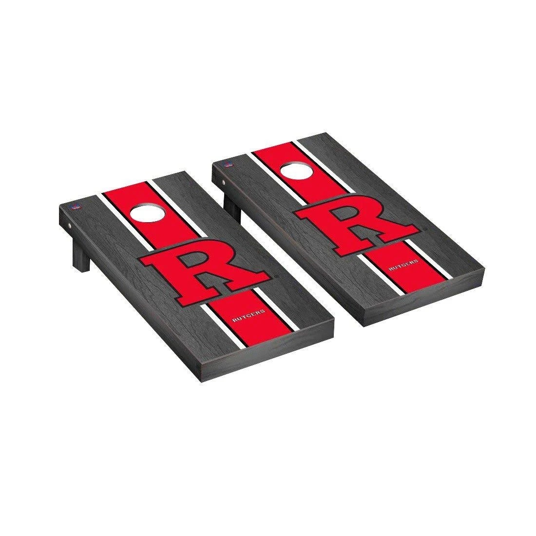 Onyx Stained Stripe Regulation Cornhole Board Set A383