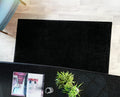 45 W x 95 L Navy Nylon Entrance Floor Mat with Rubber Backing N538481
