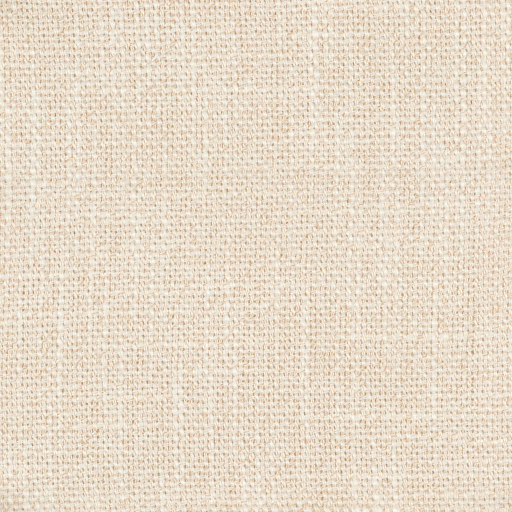 Cream Fabric Channel-Tufted Bed Frame Queen L917862