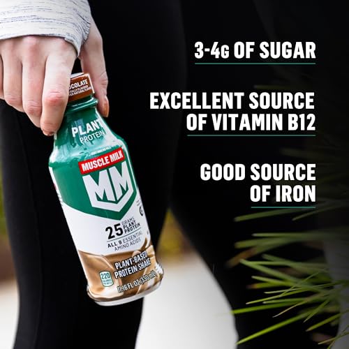 Vanilla Caramel Plant Based Protein Shake, 11.16 Fl Oz (Pack of 12) U95499