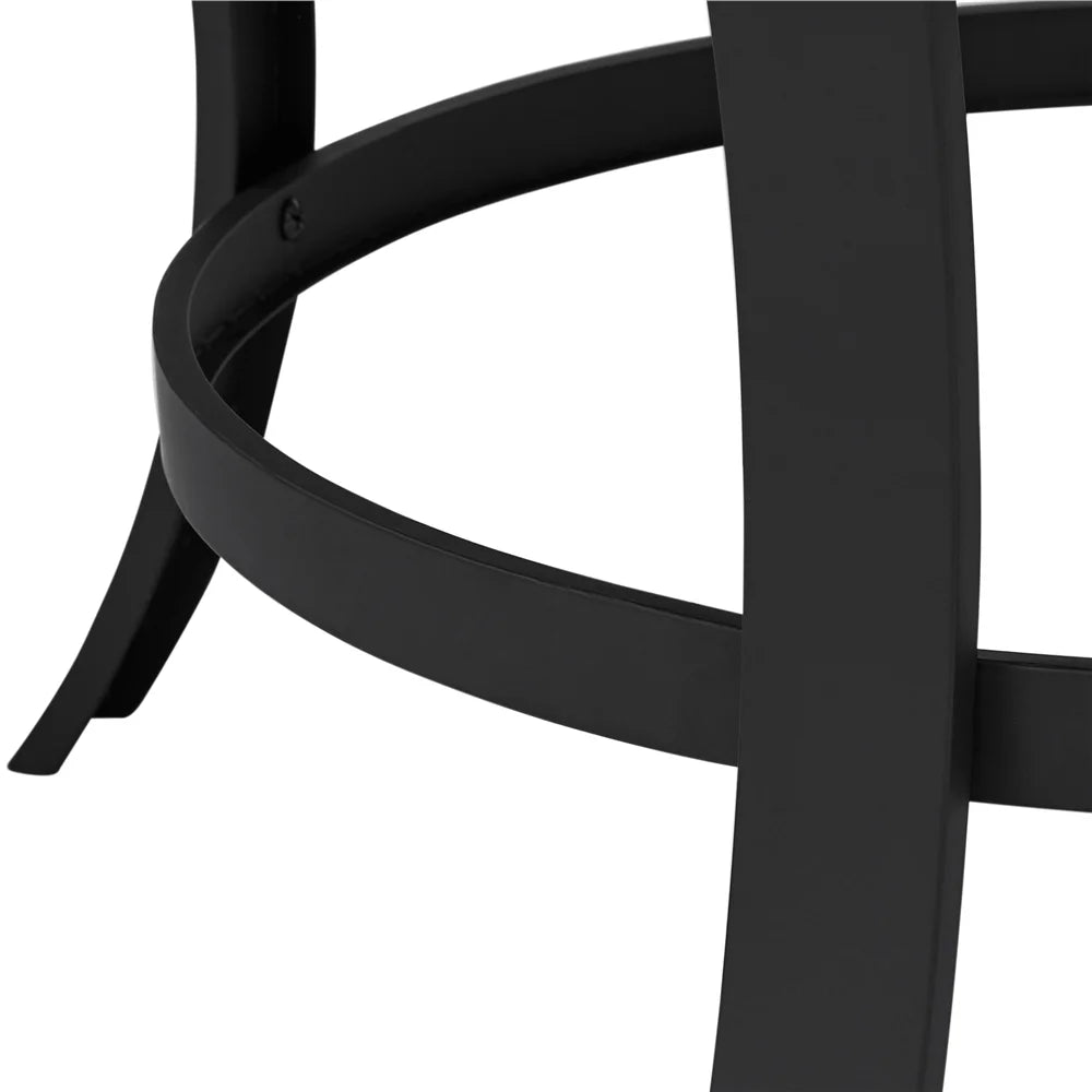 Black Iron Fire Pit with Spark Screen and Wood Grate R833