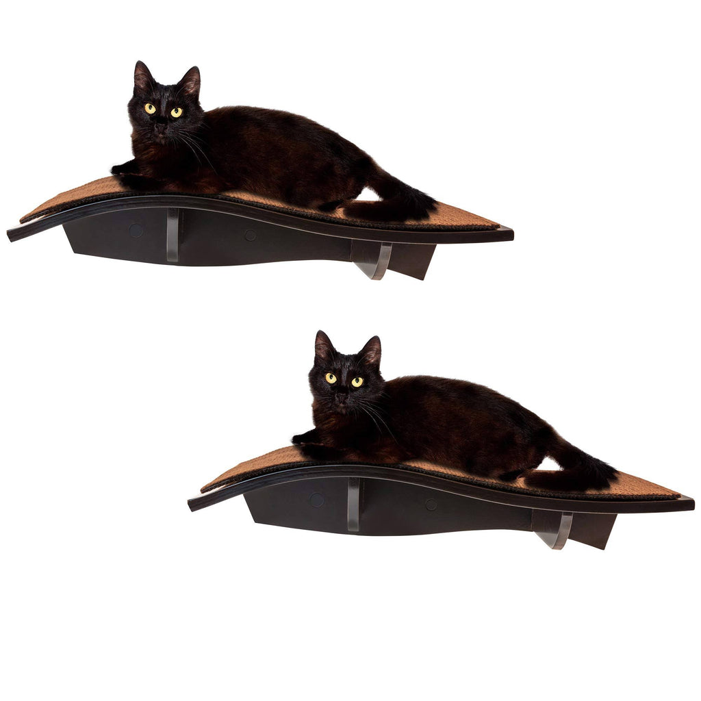 Cat Perch Wall-Mounted Wooden Shelf P187615