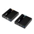 USB KVM and HDMI 2.0 Over CAT6 / CAT7 Extender, 230ft, 4K @60Hz, 2X USB Y197