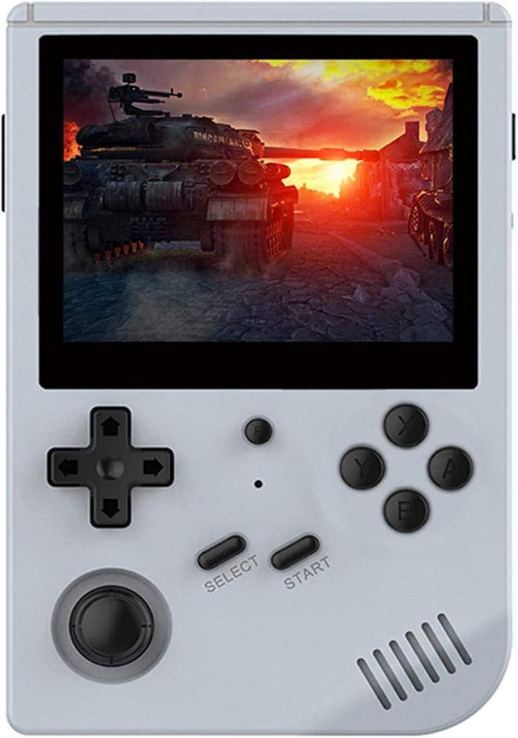 Gray 3.5inch IPS Screen Handheld Game Console 64G V759