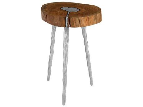 Poured Aluminum Side Table P451717
