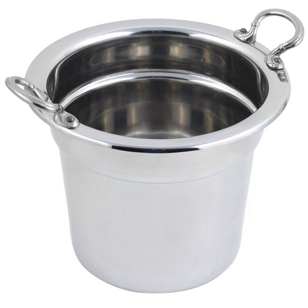 Stainless Steel Soup Tureen with Round Handles V6165