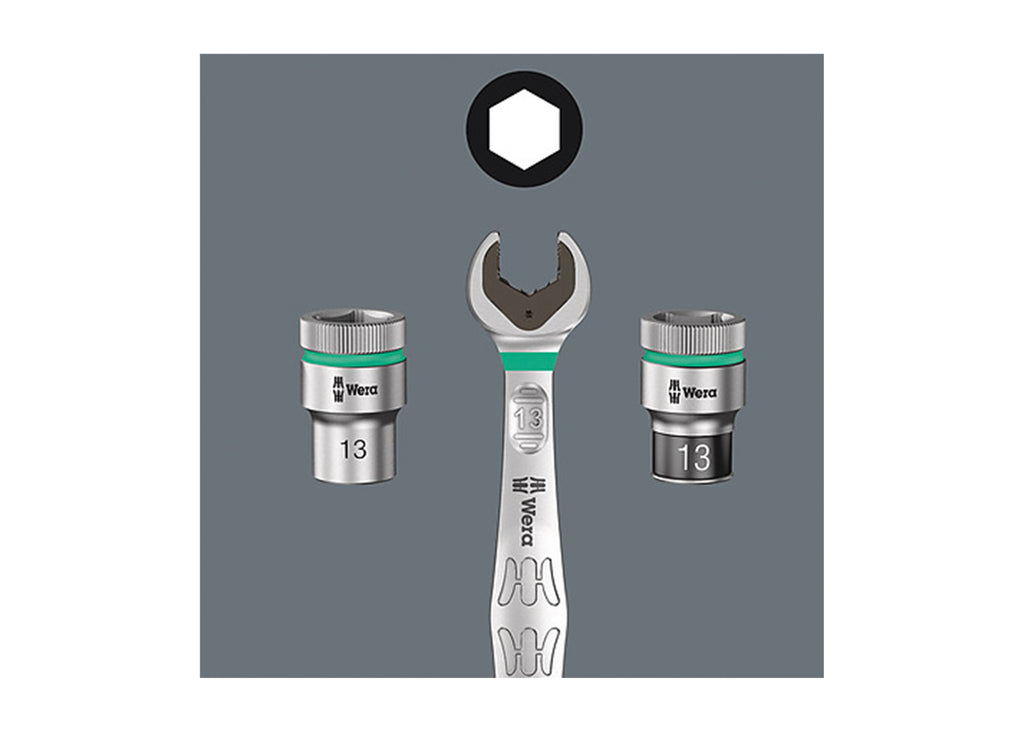 1/4x22 Drive Metric Metal Ratchet Set Q26968