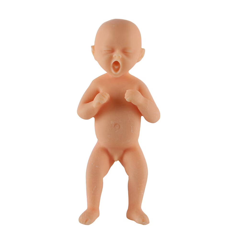 Set of 2 Resin Doll Statue Decor D38681