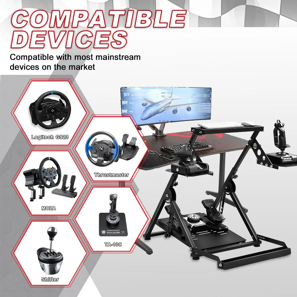 Flight Racing Simulator Stand B25541