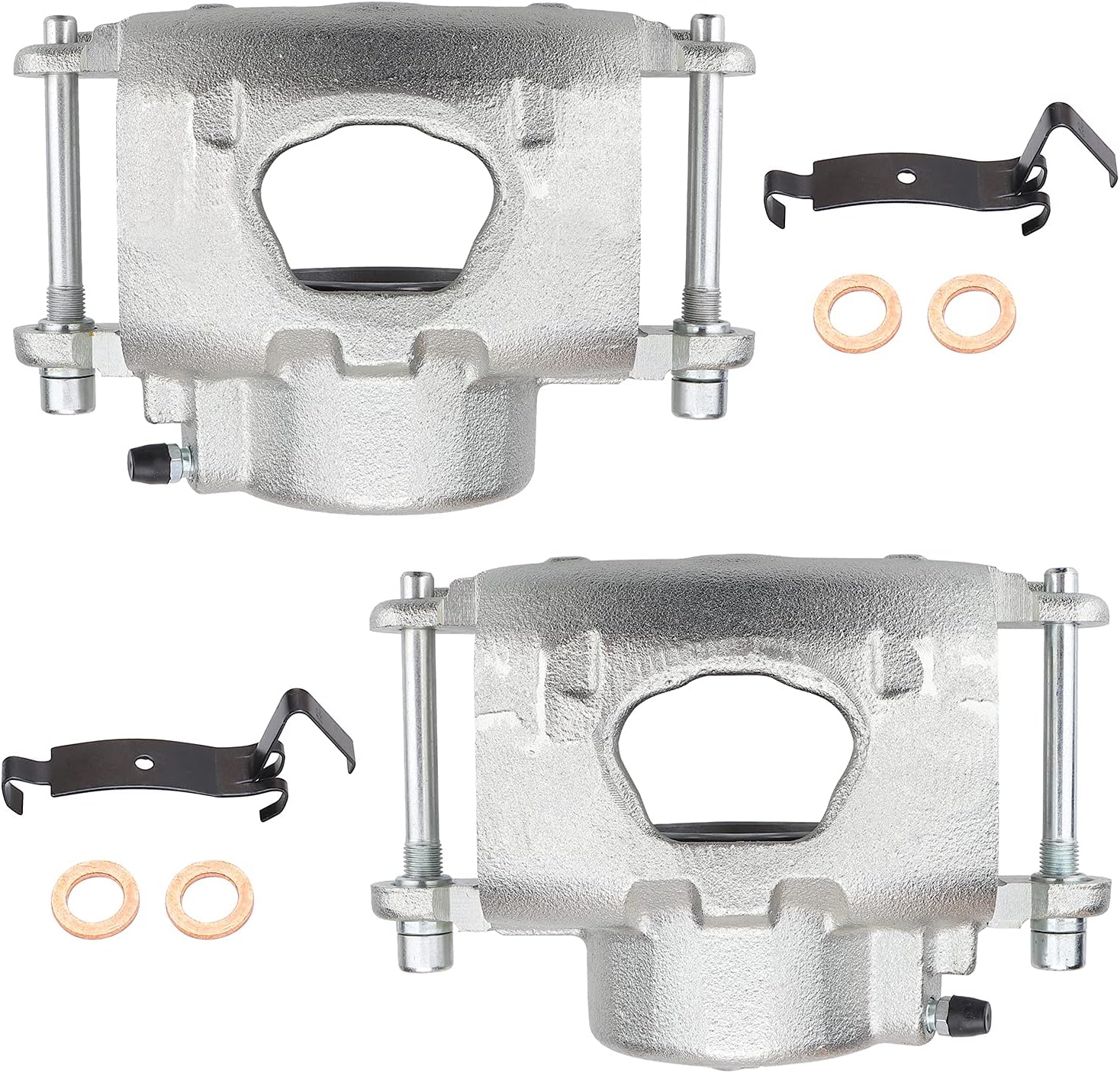 Front Left Driver Side Disc Brake Caliper Pack of 2 I244261
