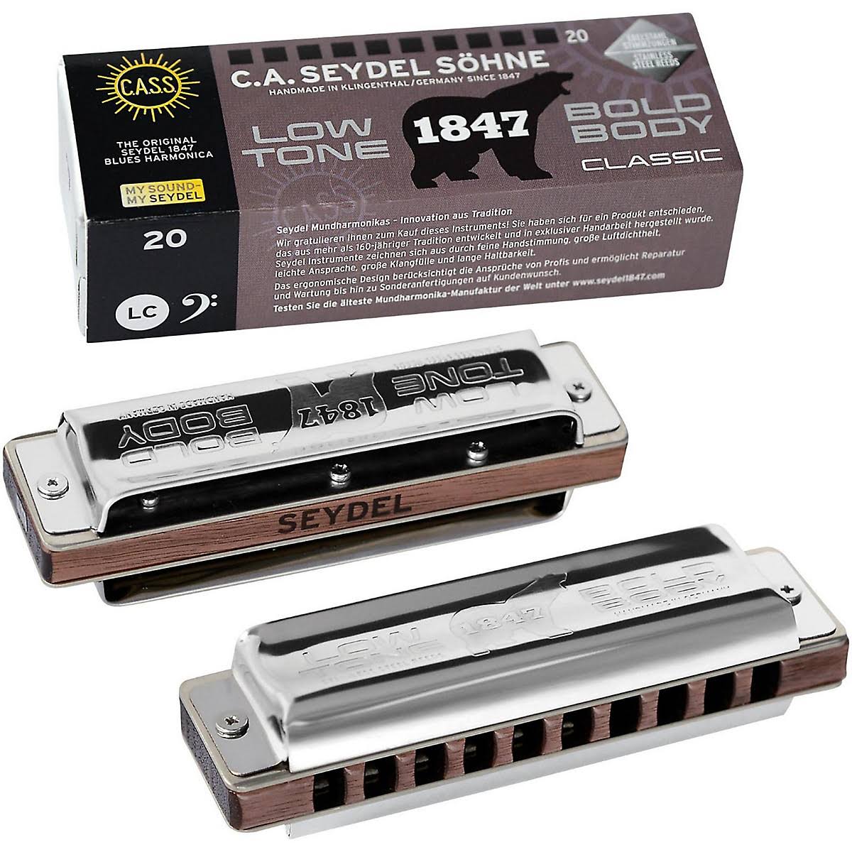 Super Low F Harmonica F587181