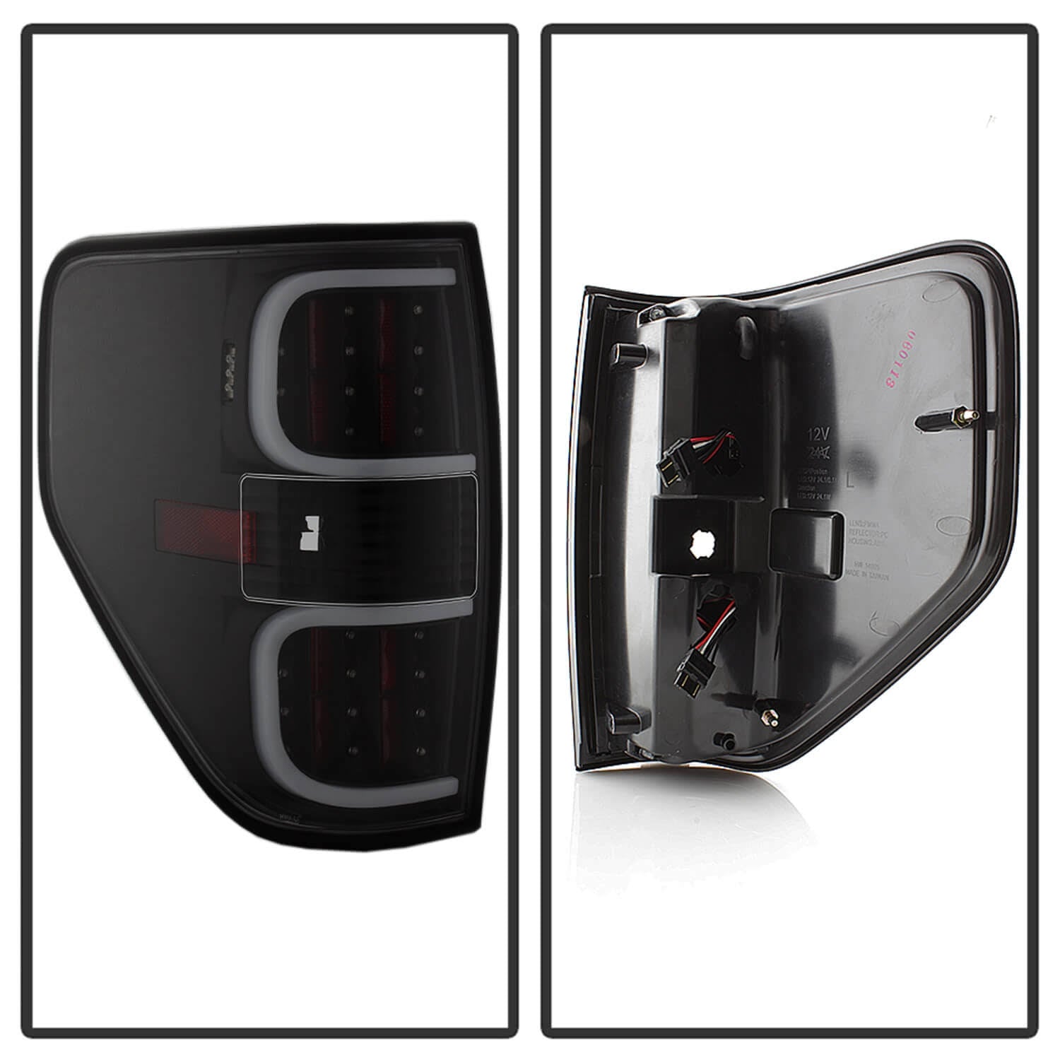 Black Xtune LED Tail Lights T67881