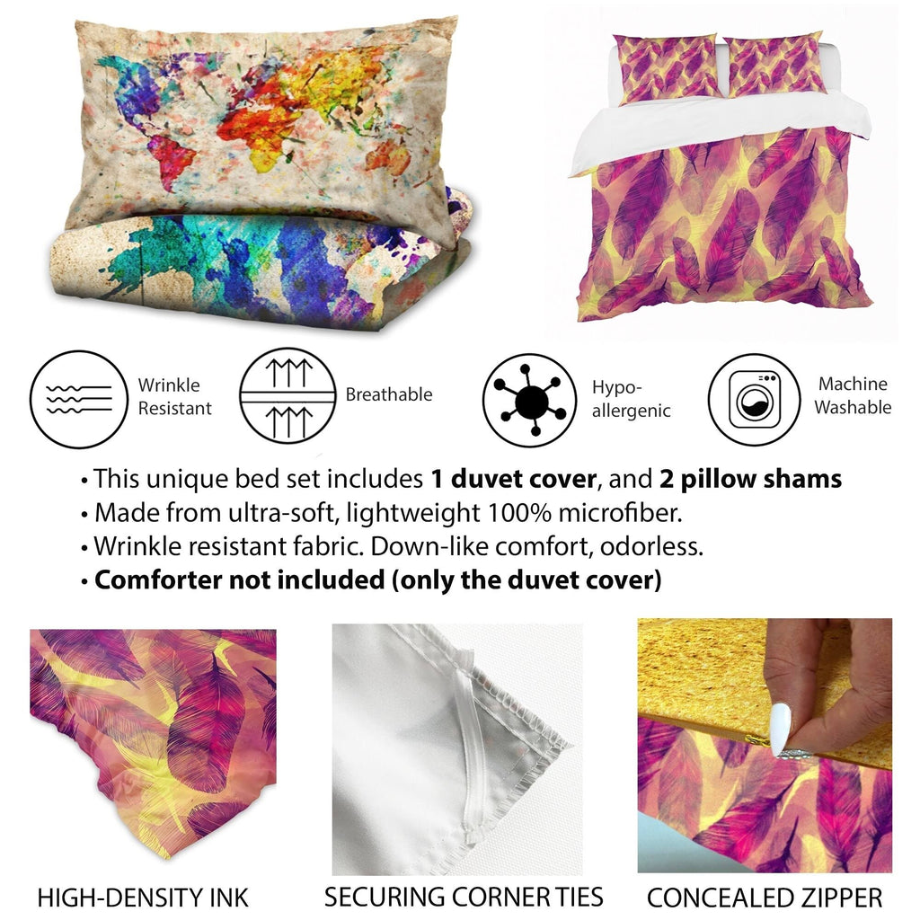 Twin Geometric Bedding Set with 1 Sham U24006
