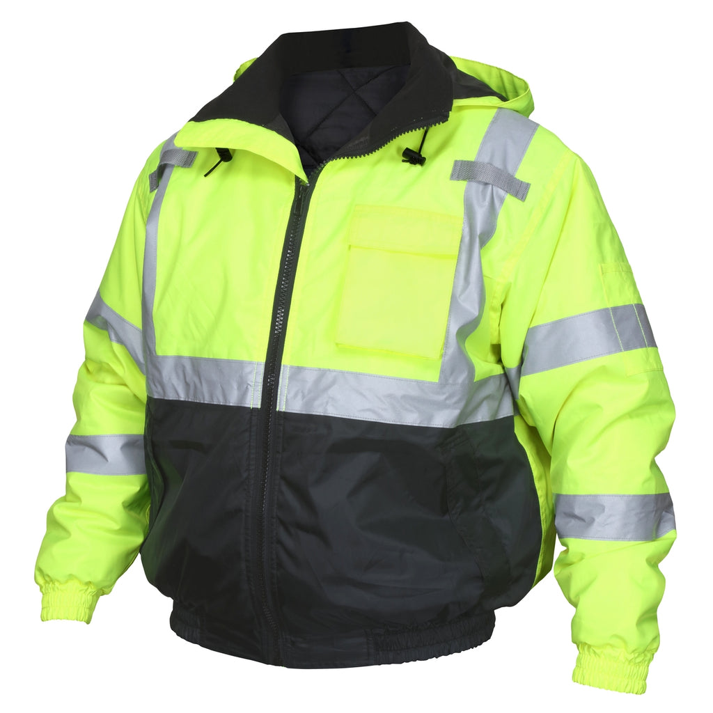 Yellow/Lime Bomber Jacket I107035