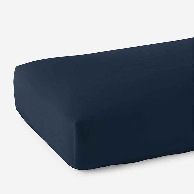 Midnight Blue Supima Cotton Sateen King Fitted Sheet N283