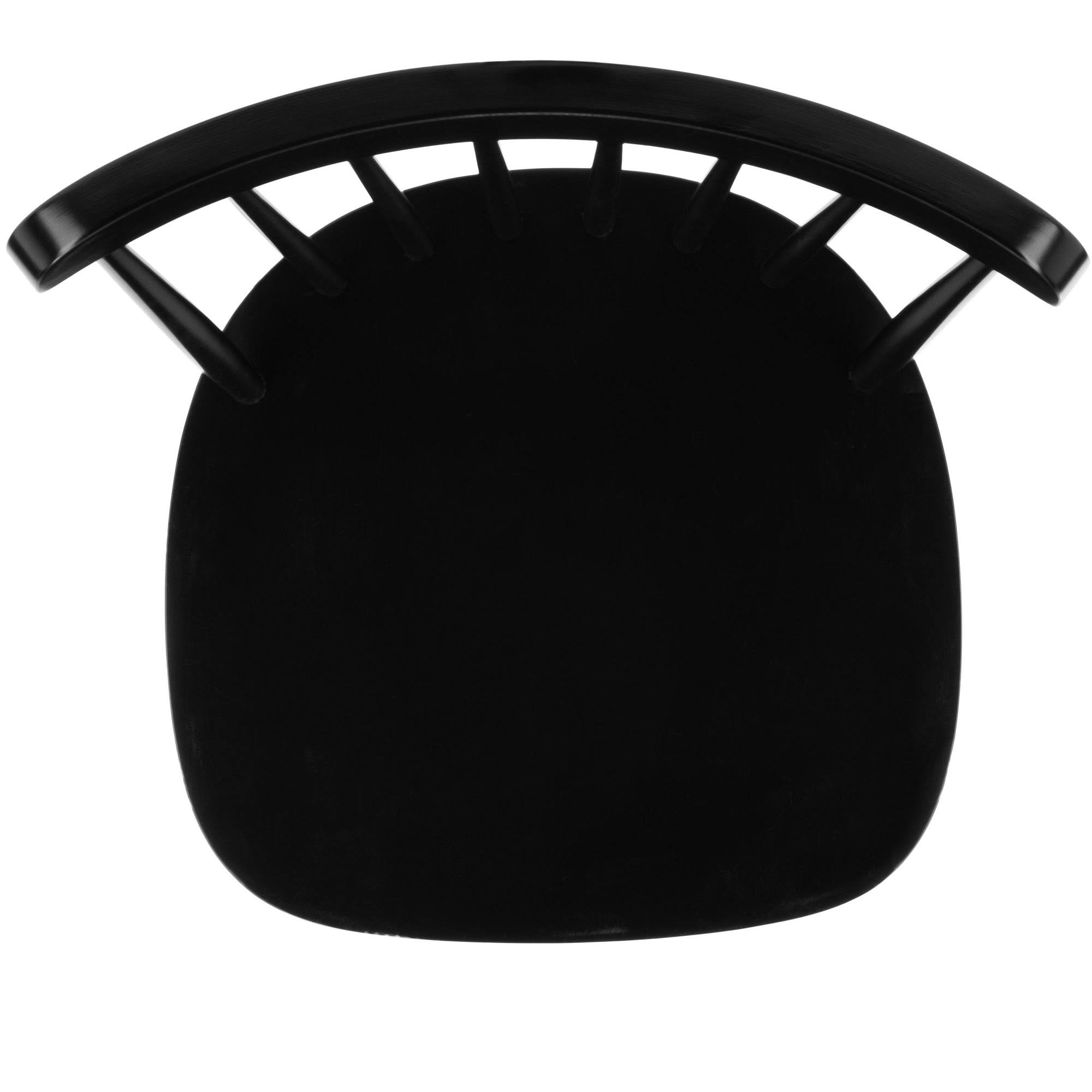 Black Bar Stool Set of 2 W1561