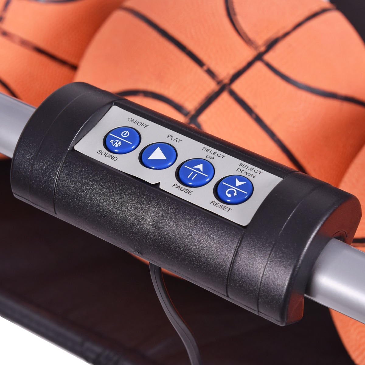 Foldable Basketball Arcade Game with LED Scoring System M458418