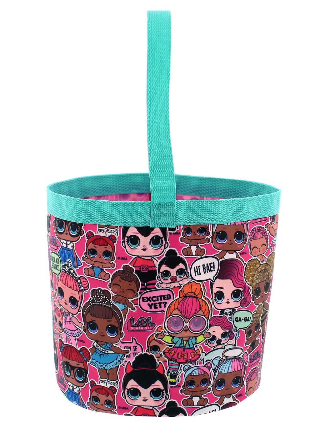 Collapsible Halloween Bucket Toy Storage Tote Bag L736