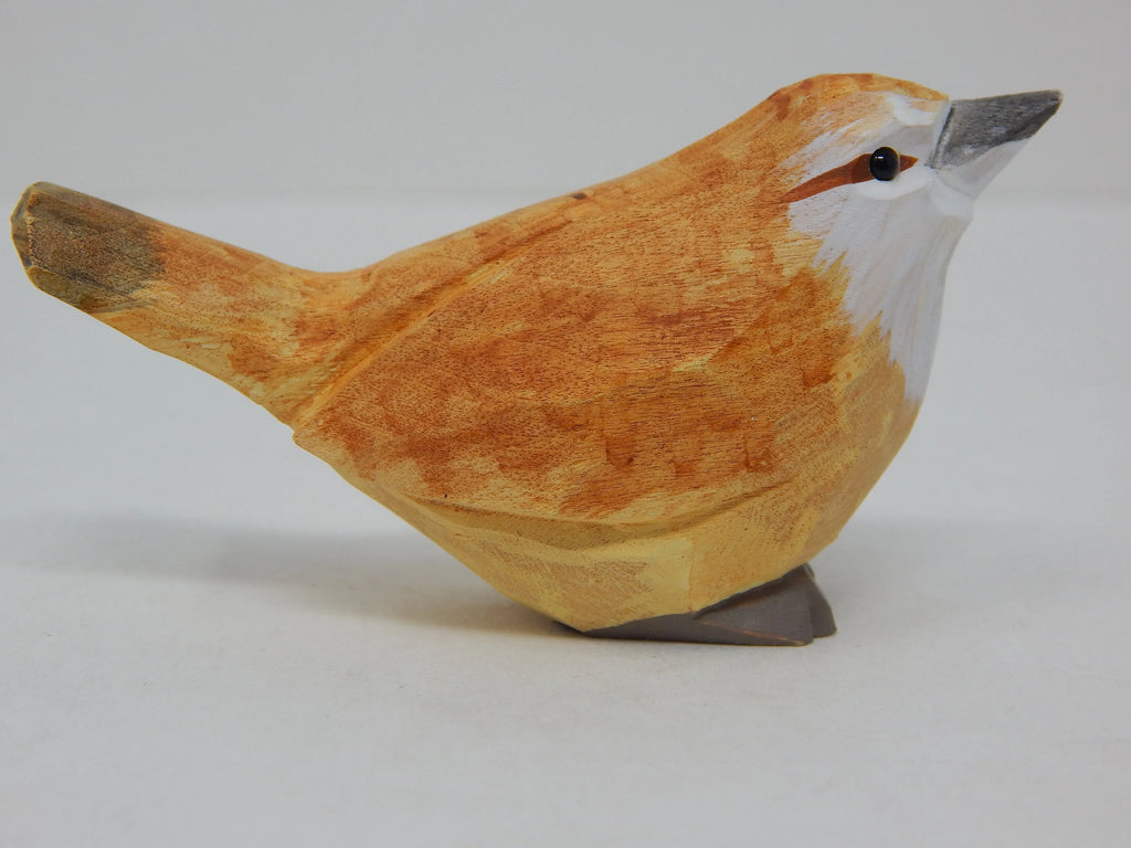 Wood Figurine Statue Handmade Carving V2612