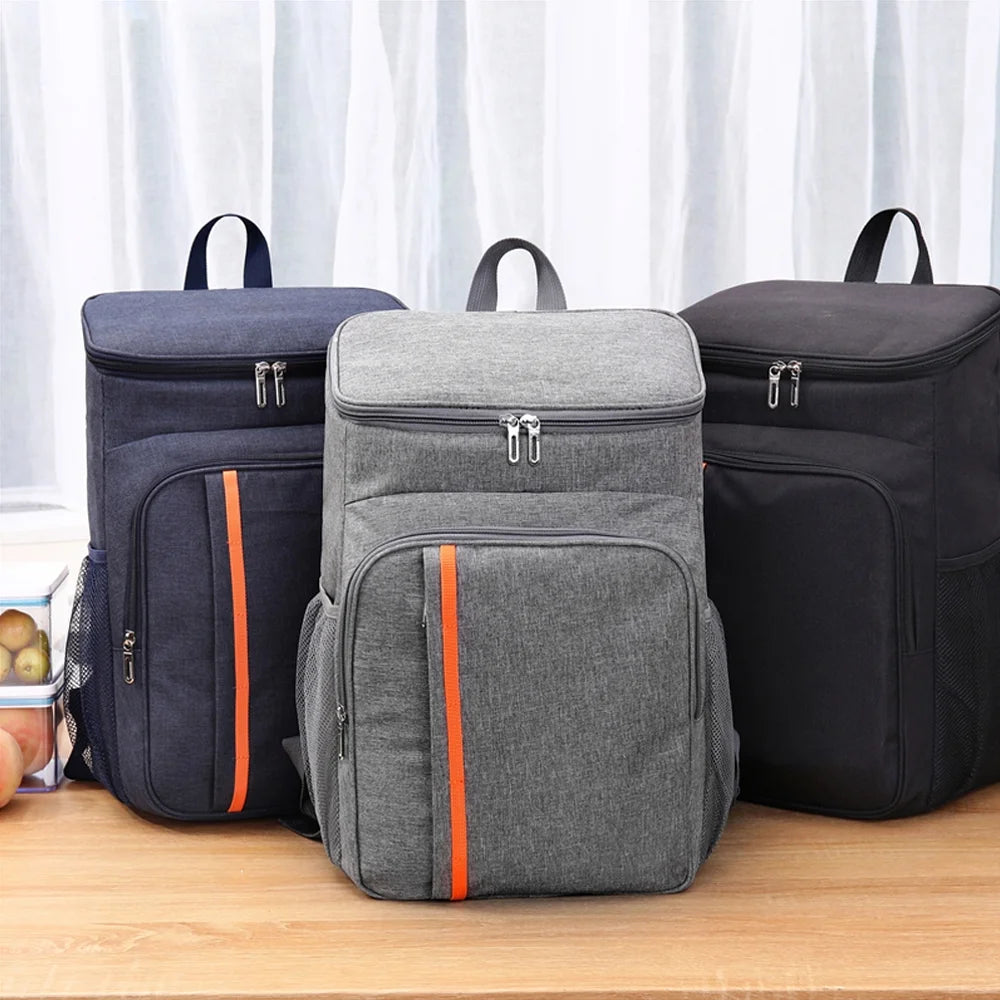 Insulated Cooler Backpack 18L Waterproof Thermal Lunch Bag V9139